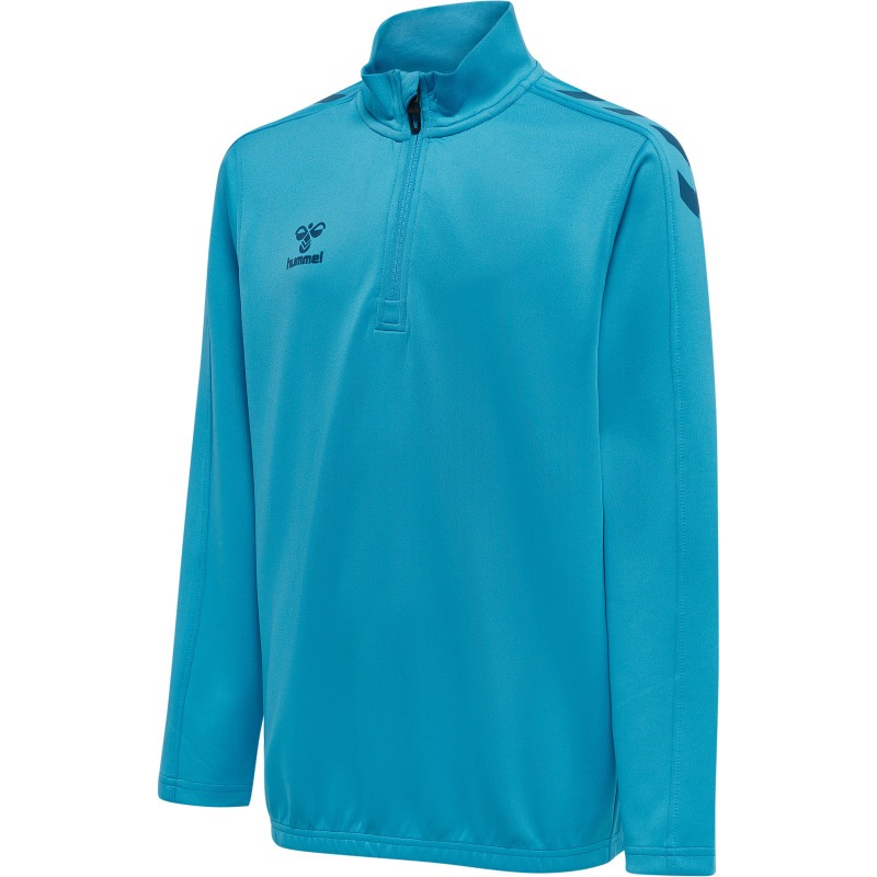 Hummel Hmlcore XK Half Zip Poly Sweat Kids blue danube