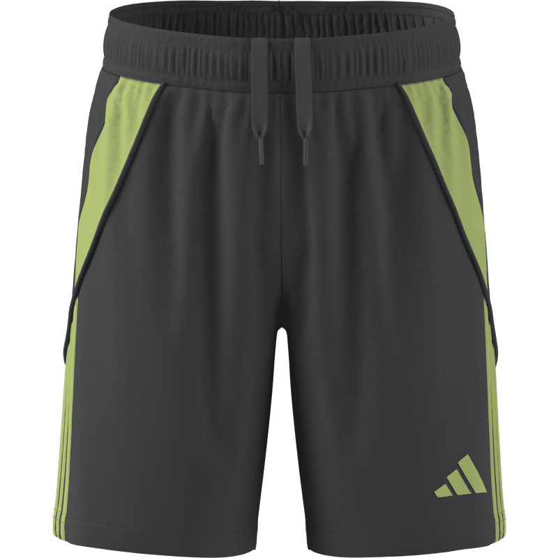 Adidas Kinder Shorts Tiro 24 grey five-pulse lime