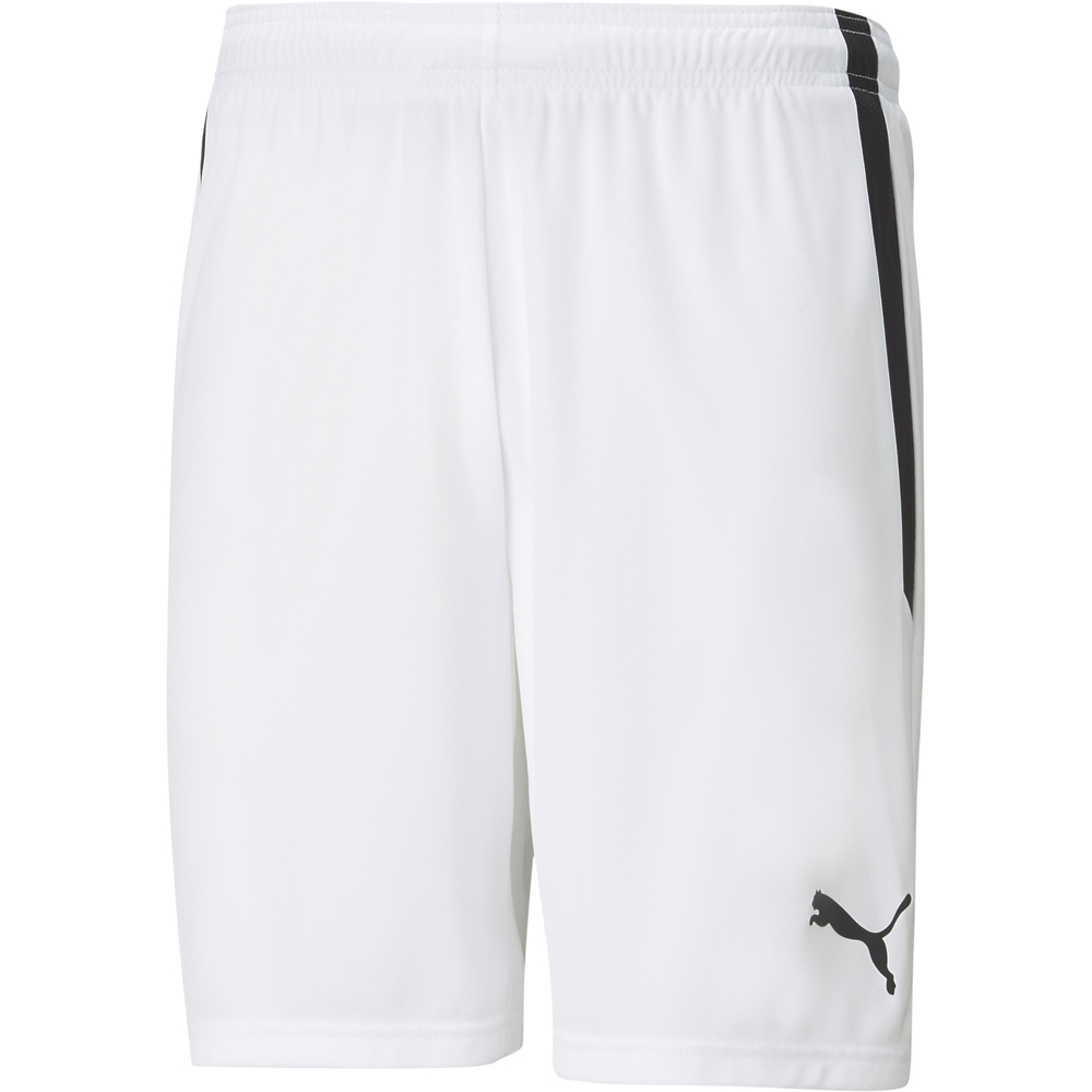 Puma Herren Shorts teamLIGA weiß-schwarz