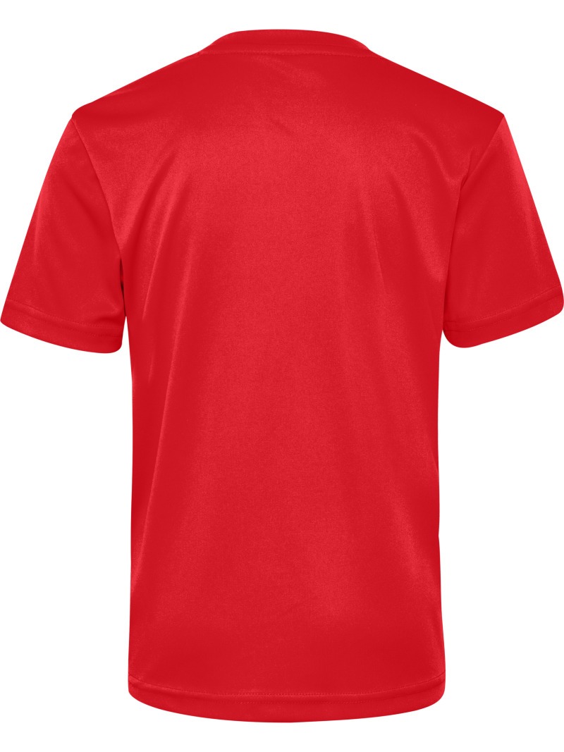 Hummel Hmllogo Jersey S/S Kids true red