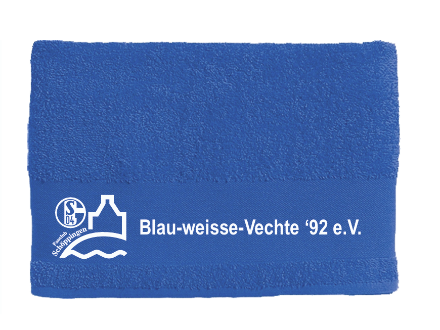 Blau-weiße Vechte 92 Badetuch 70x140cm