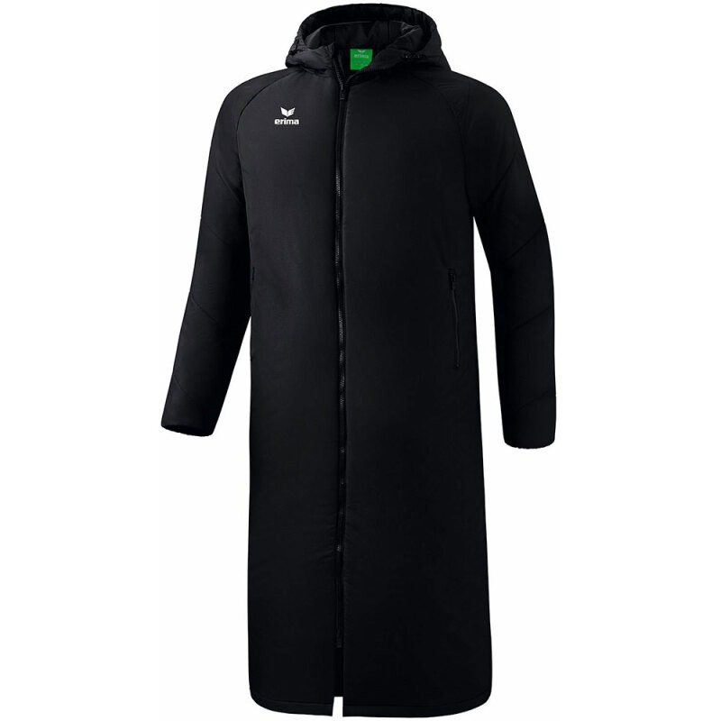 Erima Stadionmantel Team schwarz
