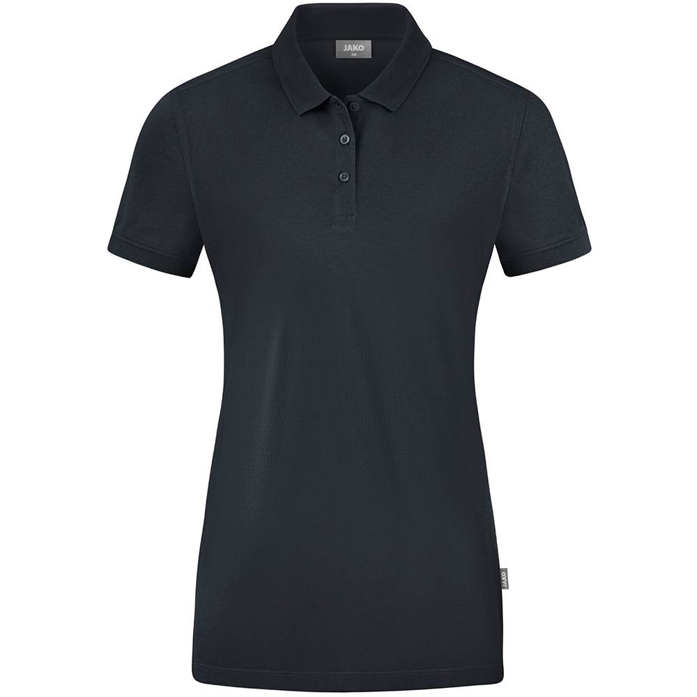Jako Damen Polo Doubletex grau