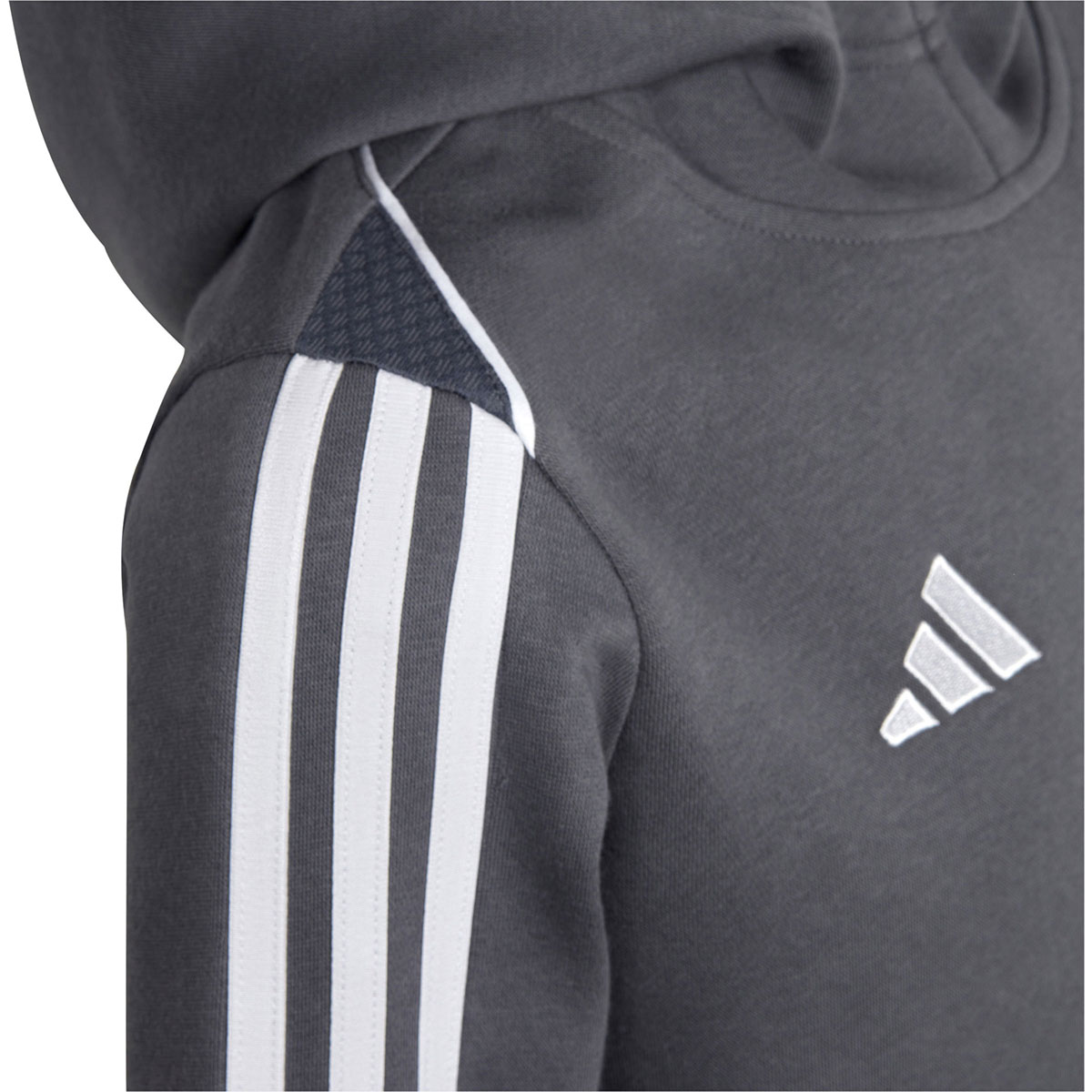 Adidas Kinder Sweat Hoodie Tiro 23 grau