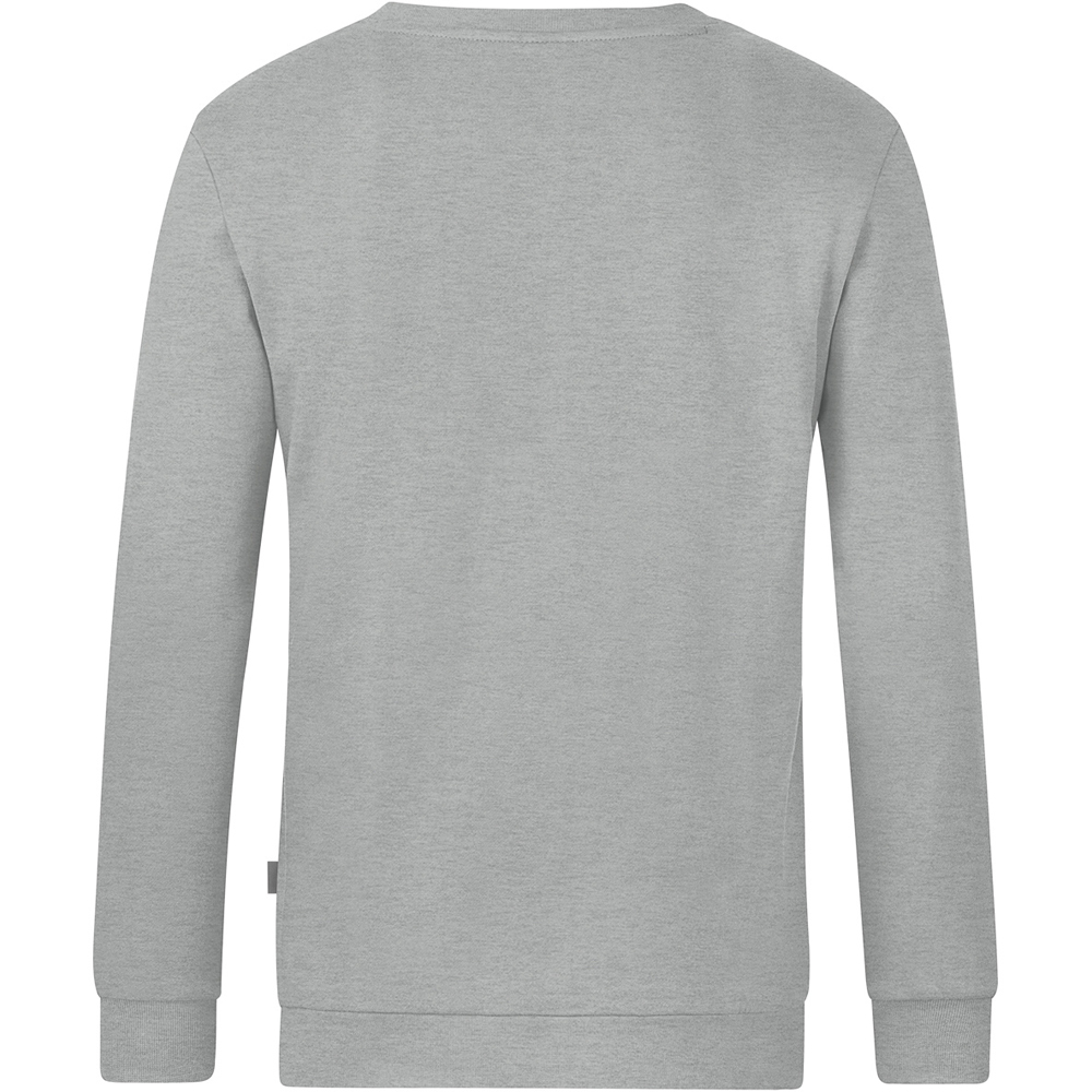 Jako Herren Sweat Organic grau