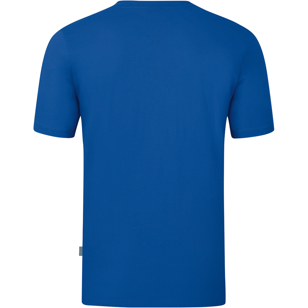 Jako Herren T-Shirt Organic Stretch blau