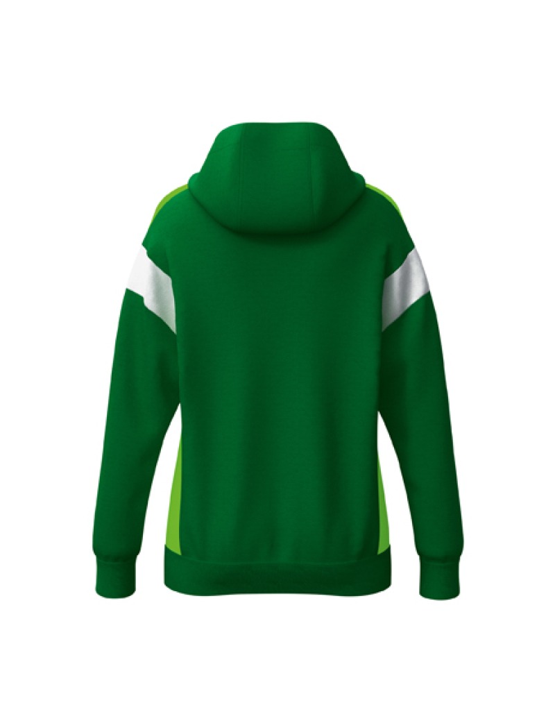 Erima CELEBRATE 125 Damen Trainingsjacke mit Kapuze smaragd/green gecko