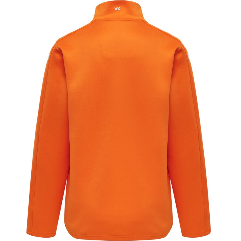 Hummel Hmlcore XK Half Zip Sweat Woman orange tiger