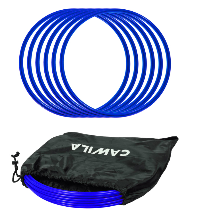 Cawila Koordinationsringe 50cm | 6er Set | inklusive Tasche