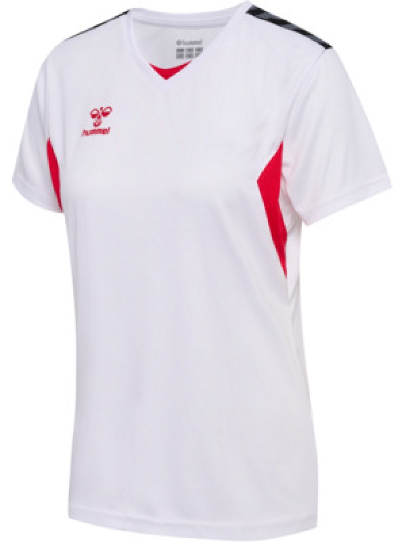 Hummel Hmlauthentic 24 PL Damen Jersey S/S weiß