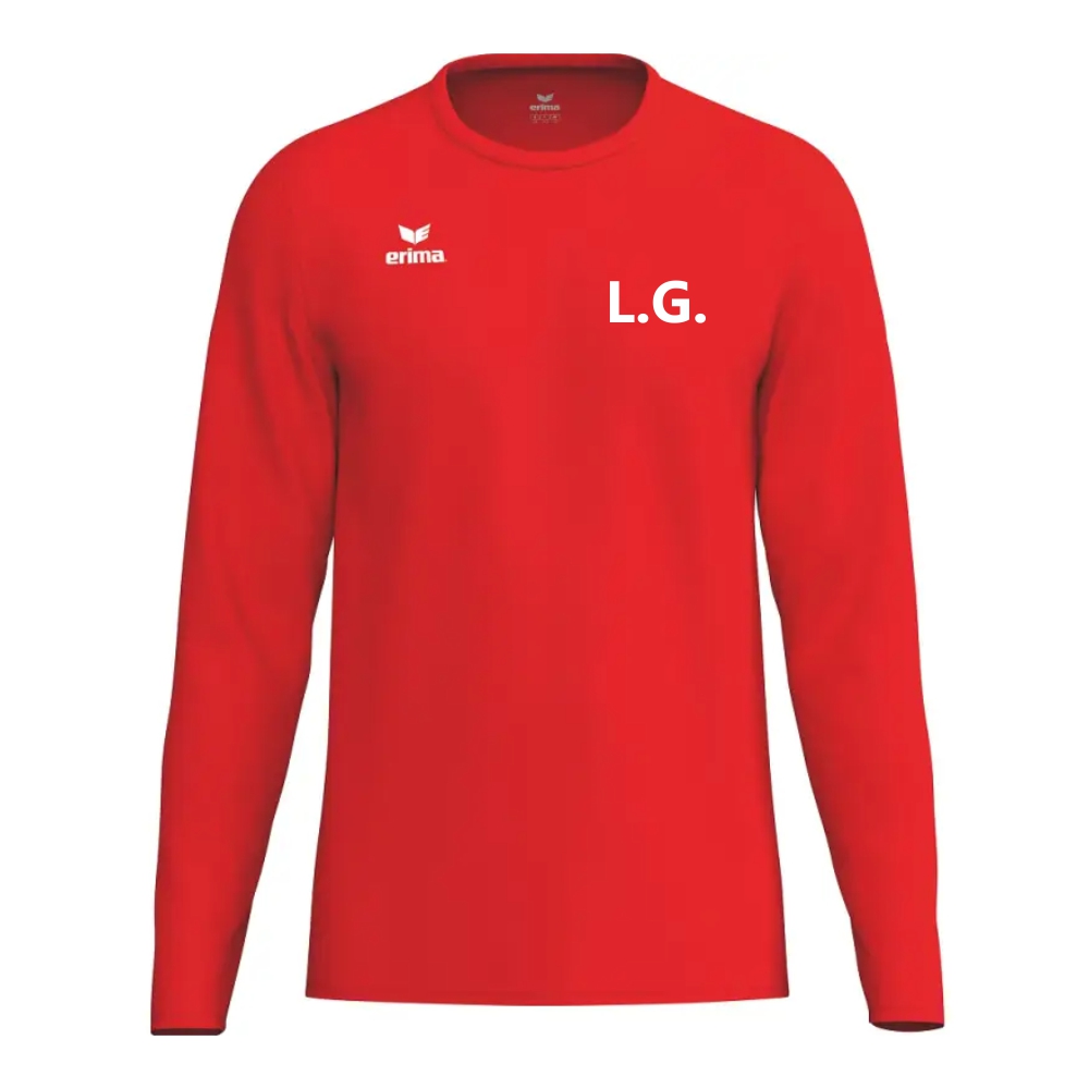 LG Braunschweig Erima Longsleeve function Intro Kinder rot