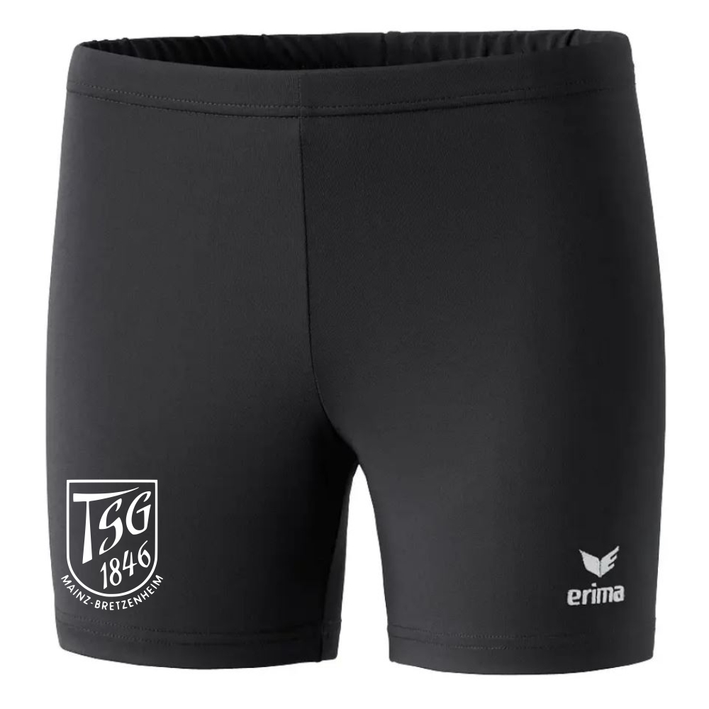 TSG Mainz-Bretzenheim Erima Verona Performance Damen Shorts schwarz