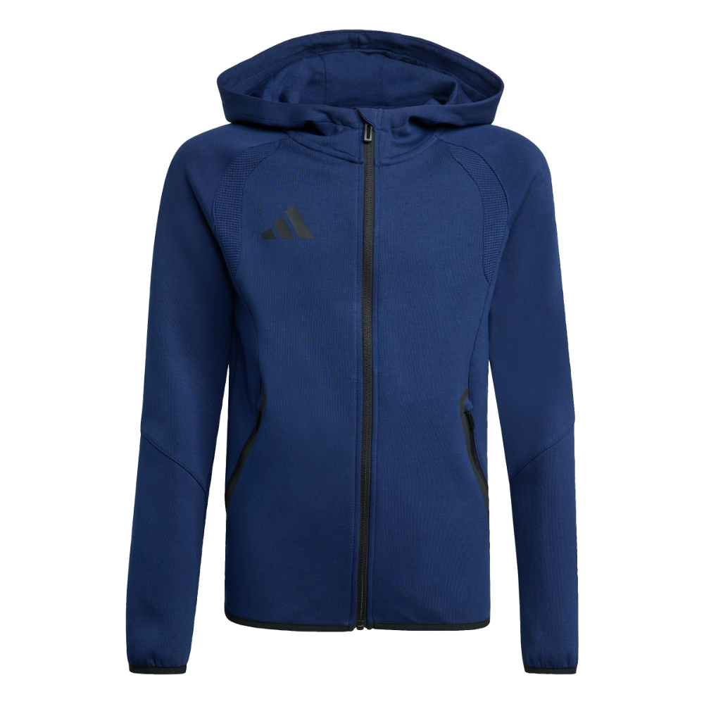 Adidas Tiro Travel Kapuzenjacke Kids Dunkelblau