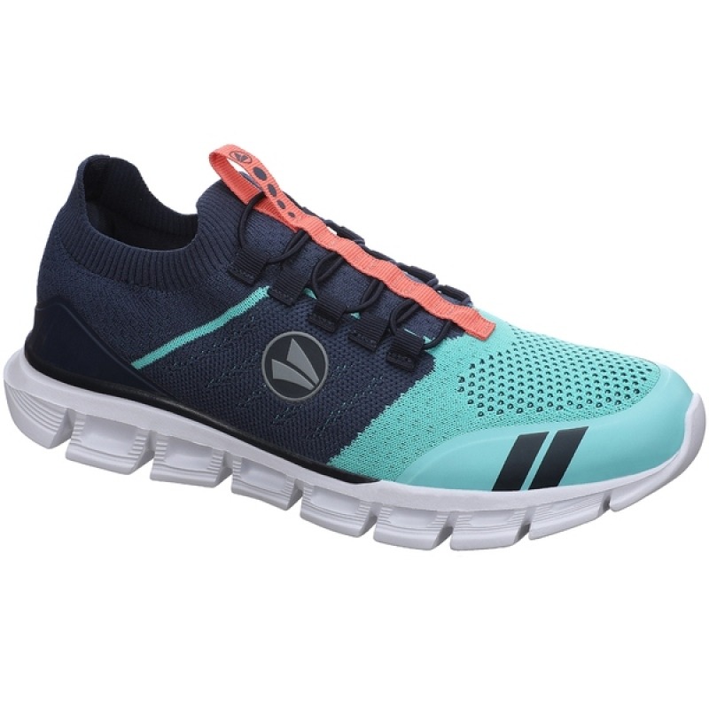 Jako Herren Sneaker Premium Knit Ocean/dk navy