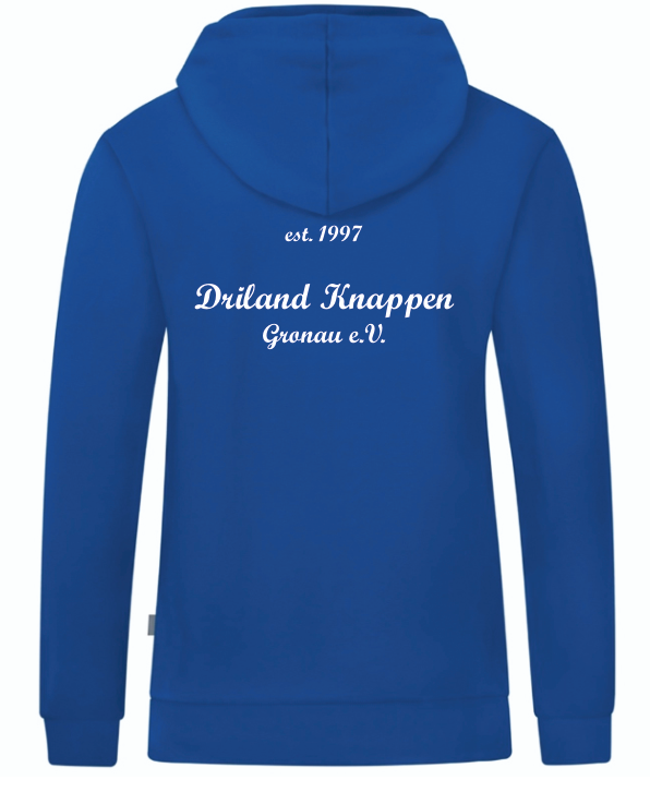 Driland Knappen Gronau Kapuzenjacke Organic blau