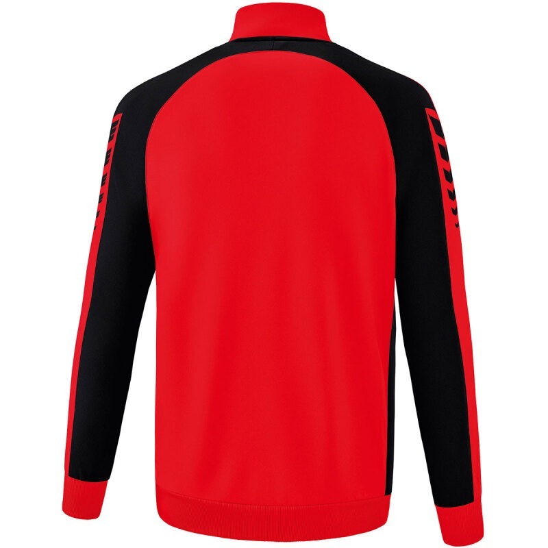 Erima Kinder Trainingsjacke Six Wings rot-schwarz