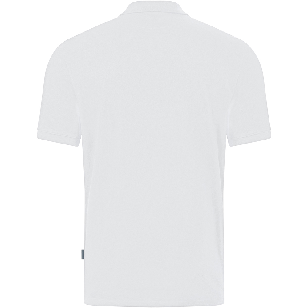 Jako Herren Polo Doubletex weiß