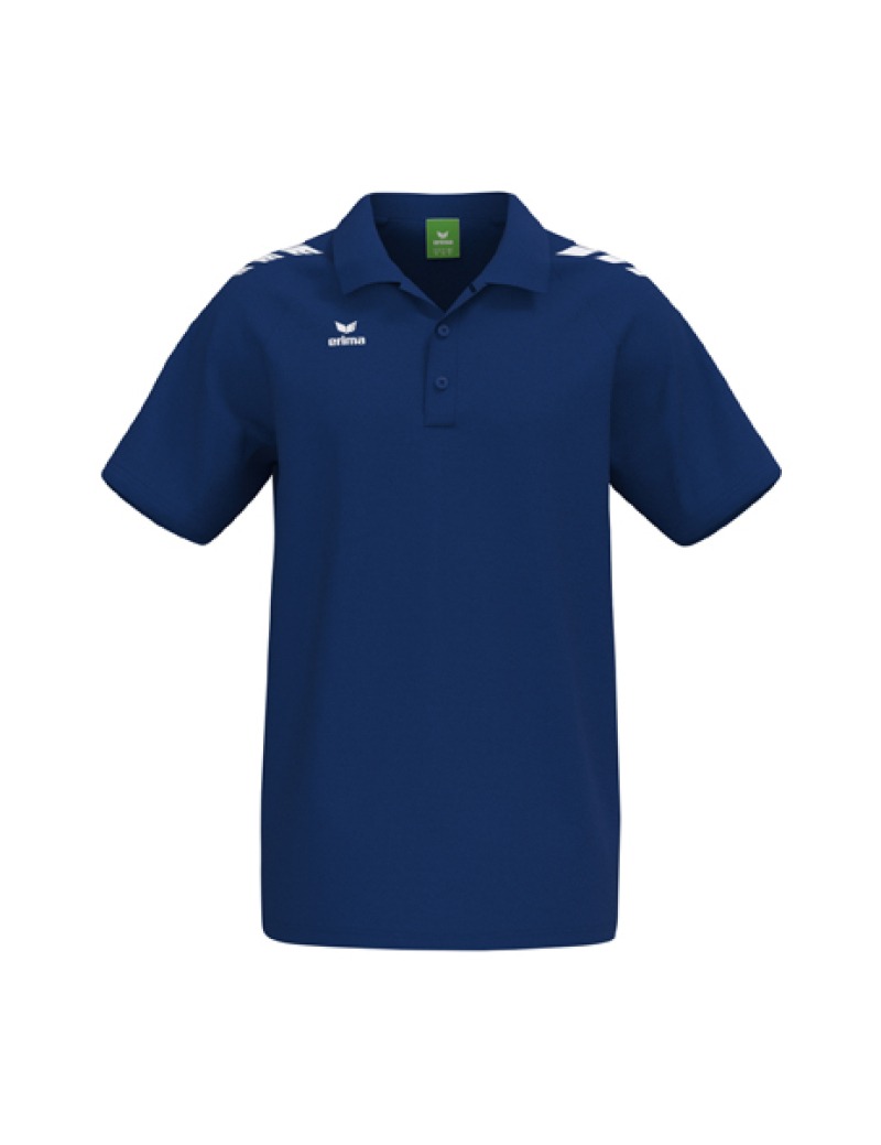 Erima CMPT 3 Wings Poloshirt new navy/weiß