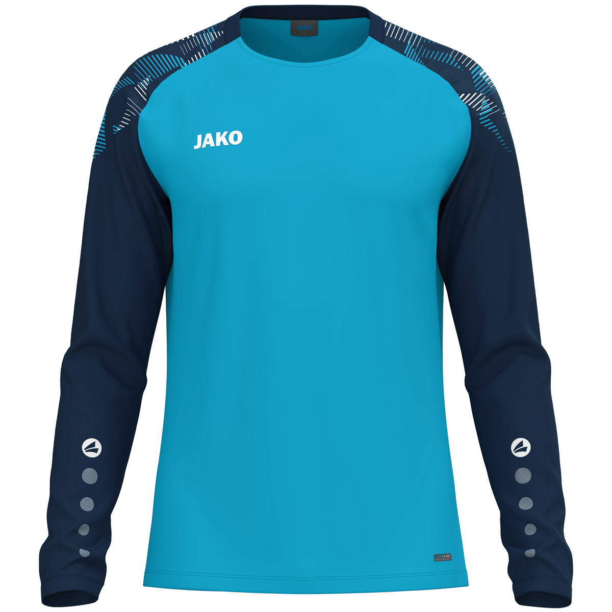Jako Longsleeve Sonic aqua/marine