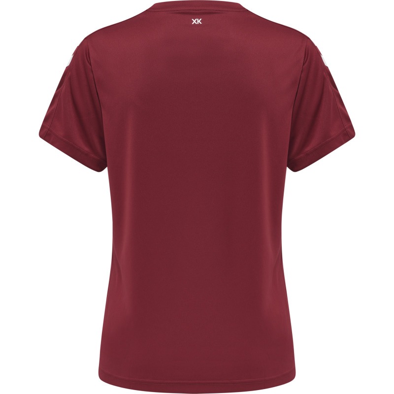 Hummel Hmlcore XK Poly Jersey S/S Woman maroon