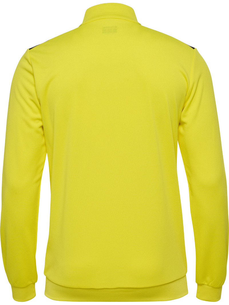 Hummel Hmlauthentic 24 PL Herren Reißverschlussjacke gelb