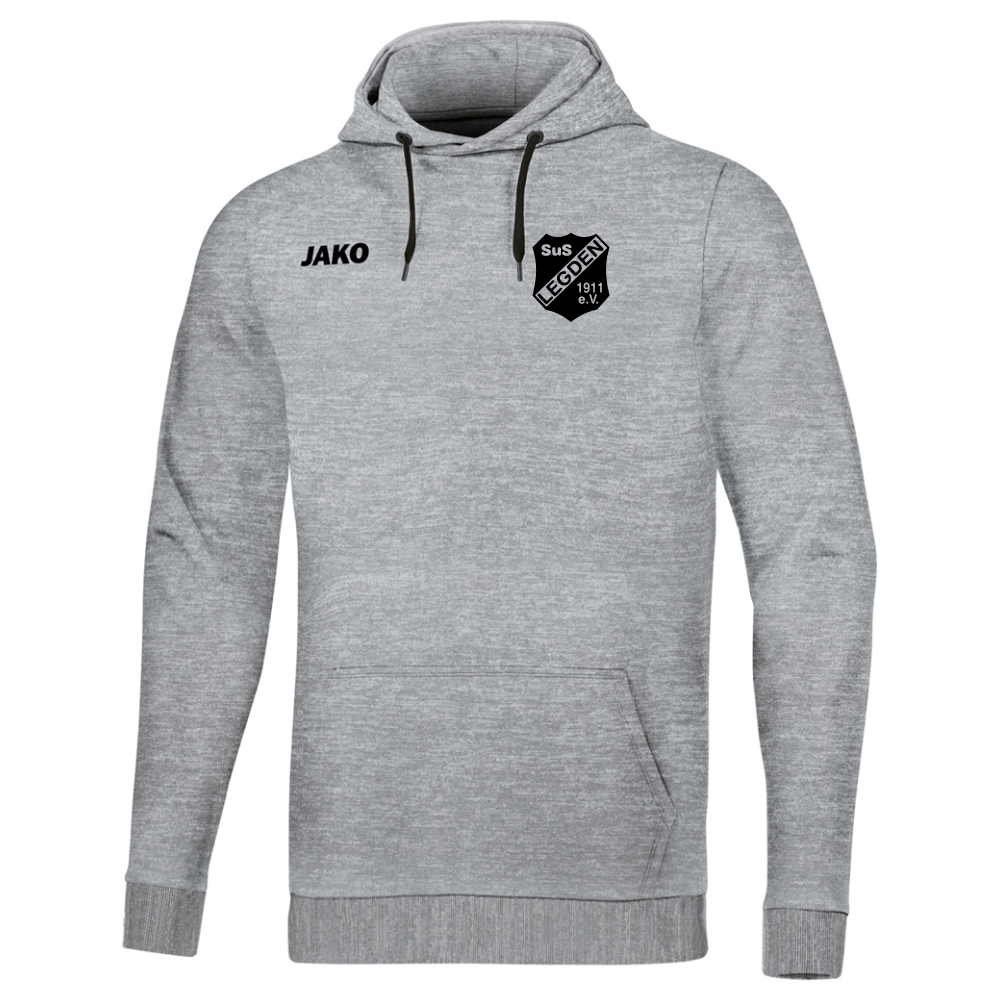 SuS Legden Kapuzensweat Base grau-schwarz