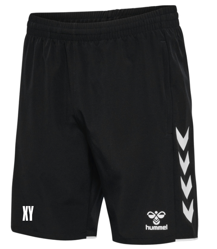 DHG Ammeloe Ellewick Core 2.0 Trainer Woven Short mit Reißverschluss schwarz