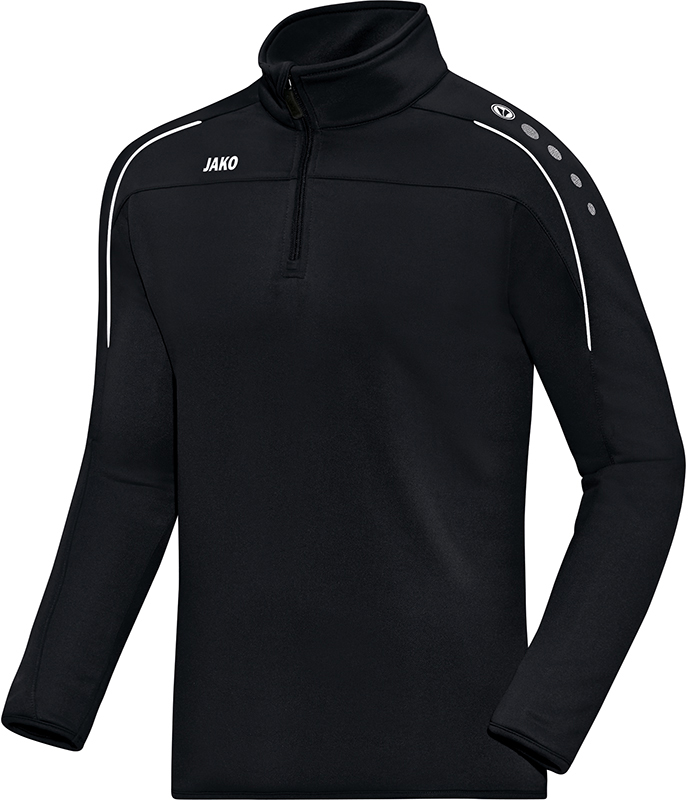 Jako Classico Ziptop schwarz