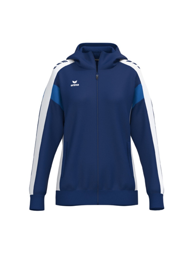 Erima CELEBRATE 125 Damen Trainingsjacke mit Kapuze new navy/weiß