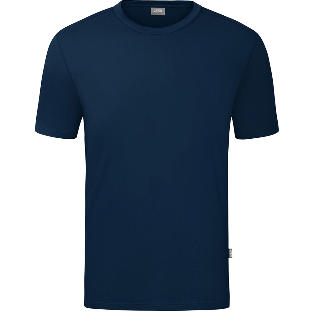 Jako Herren T-Shirt Organic Stretch blau