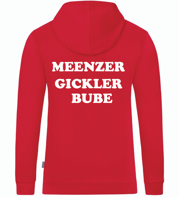 Meenzer Gickler Bube Jako Kapuzensweat Organic rot