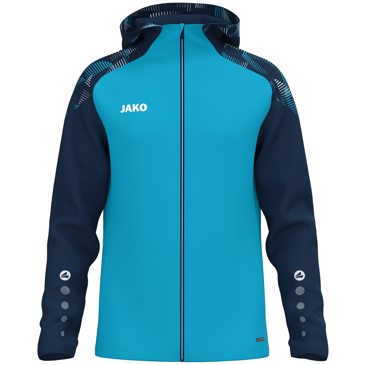 Jako Kapuzenjacke Sonic aqua/marine