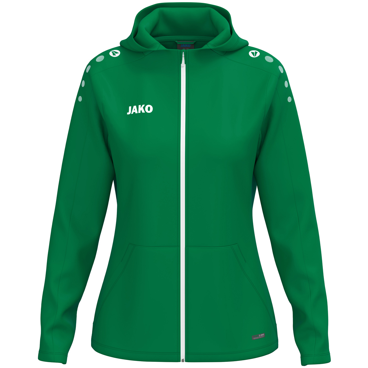 Jako Kapuzenjacke One Damen sportgrün