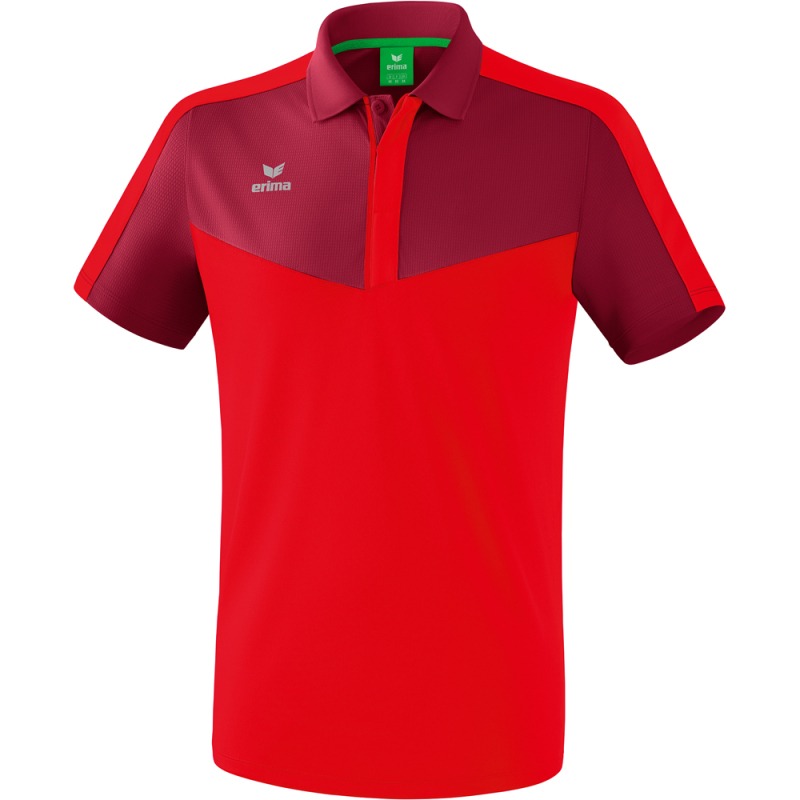 Erima Herren Poloshirt Squad rot