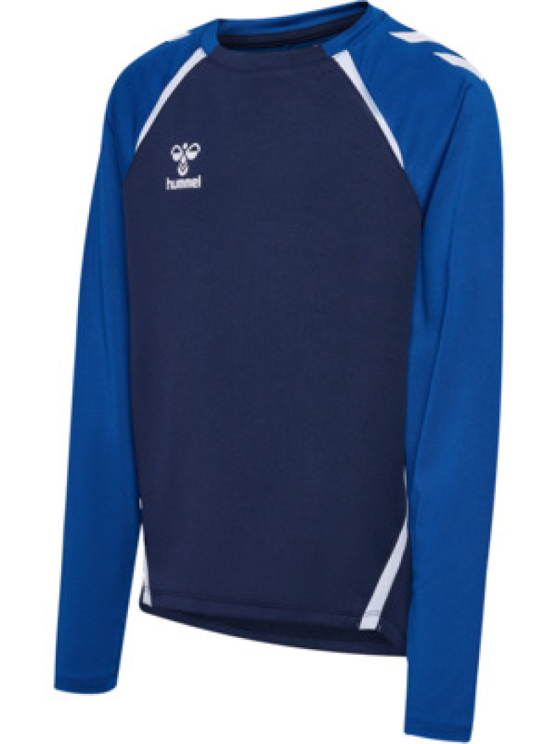 Hummel hmlLEAD 2.0 CREW SWEAT KIDS marine/true blue