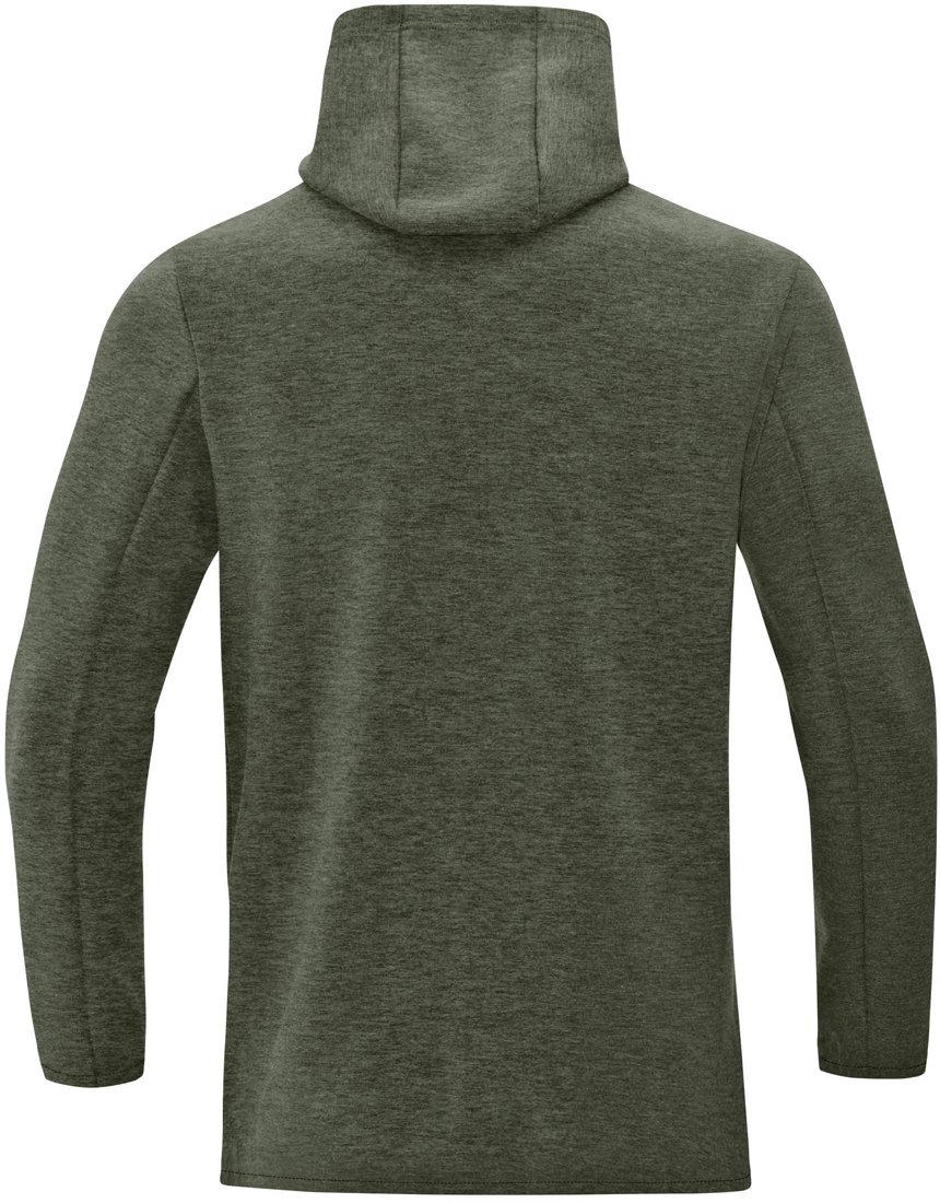 Jako Premium Basics Kapuzensweat khaki meliert