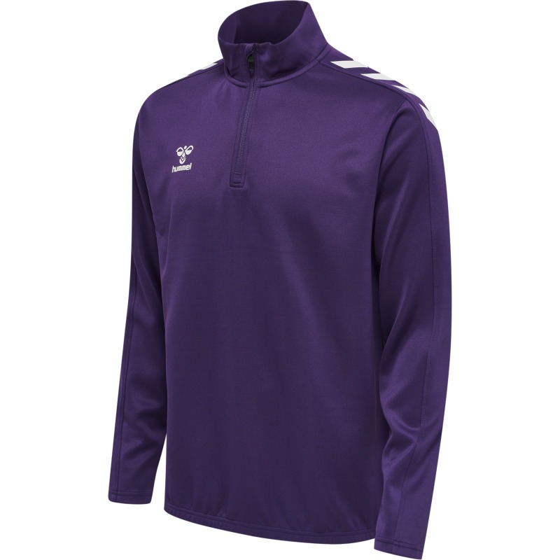 Hummel Hmlcore XK Half Zip Poly Sweat acai/white