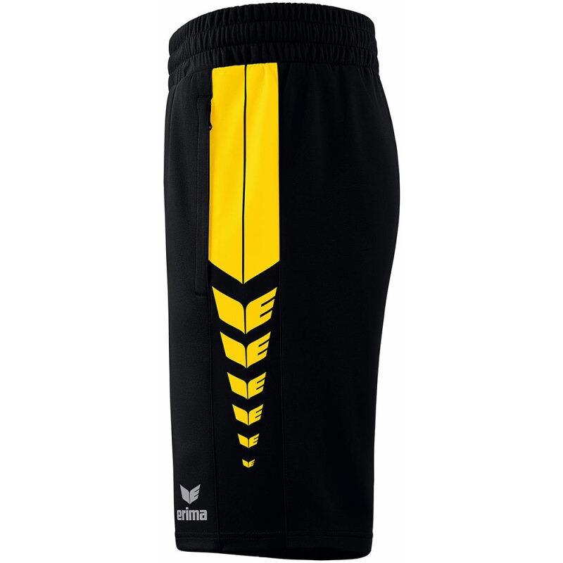 Erima Kinder Training Shorts Six Wings schwarz-gelb