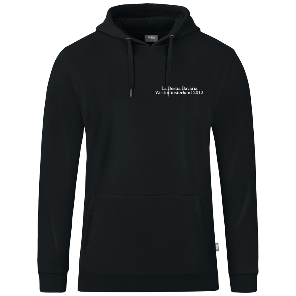 La Bestia Bavaria Kapuzensweat Organic schwarz