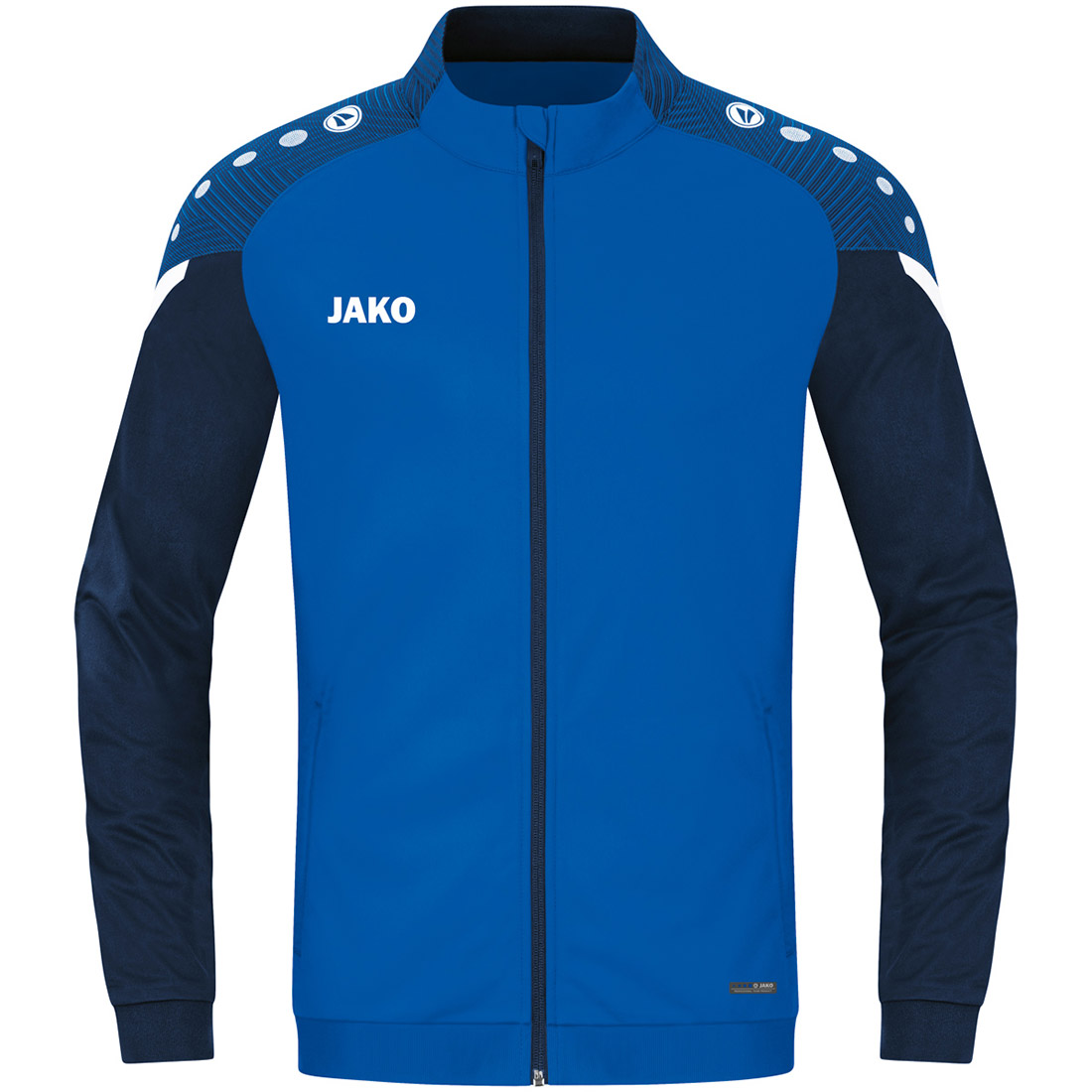 Jako Kinder Polyesterjacke Performance blau