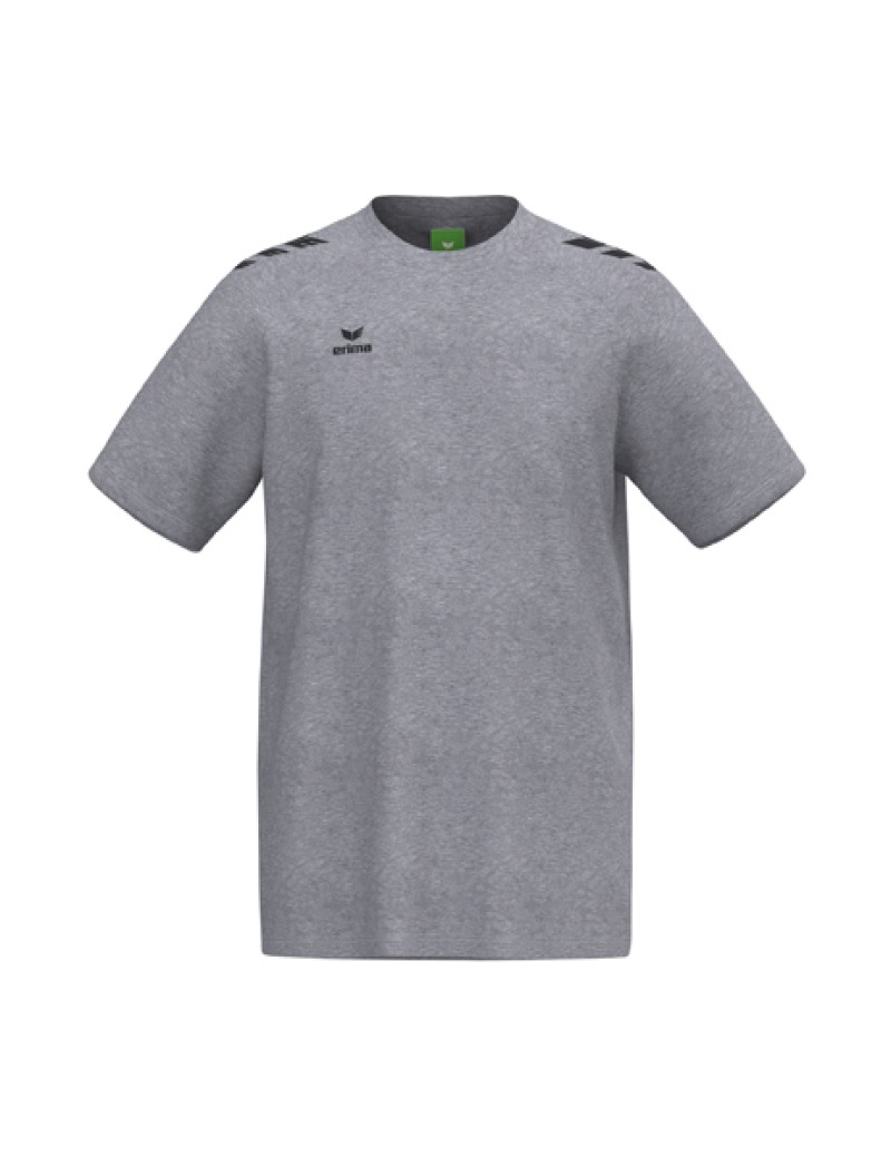 Erima CMPT 3 Wings Kinder T-Shirt grau melange/schwarz