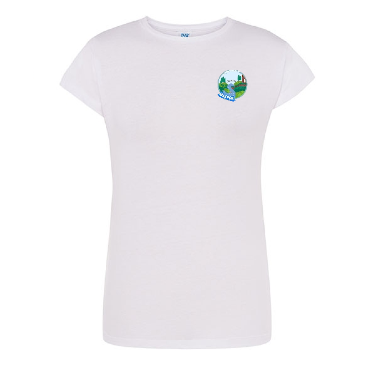 Sekundarschule Vreden Damen Regular Premium T-Shirt Weiß Berkel Logo