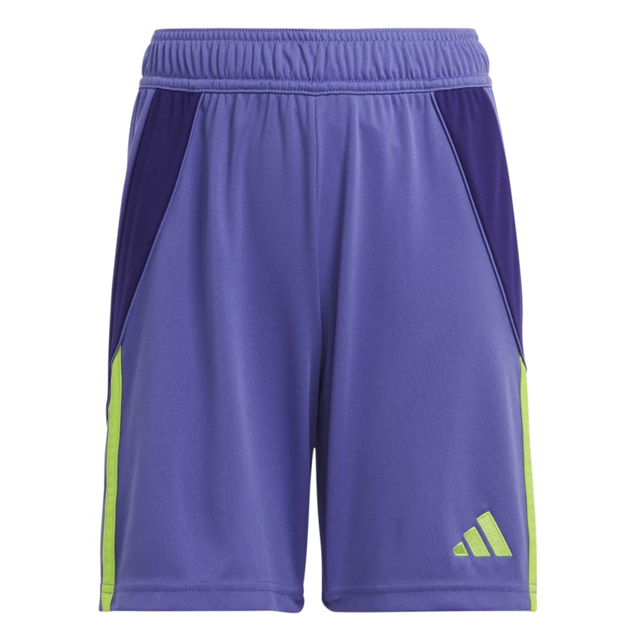 adidas Kinder Short Tiro 24 Purple / Team Semi Sol Green