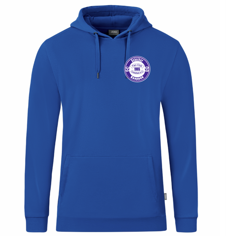 S04 Fanclub Knappen Coesfeld Kapuzensweat Organic blau