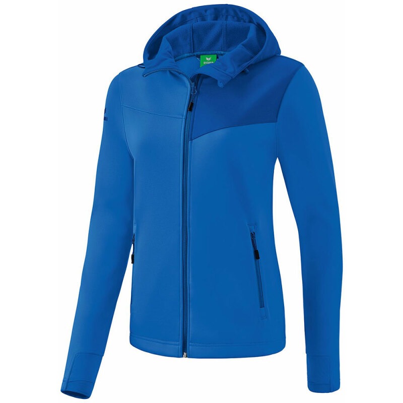 Erima Damen Softshelljacke Performance blau
