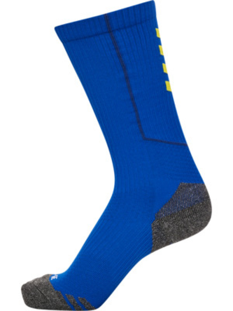 Hummel hmlPRO TRAINING SOCKS HIGH true blue/blazing yellow
