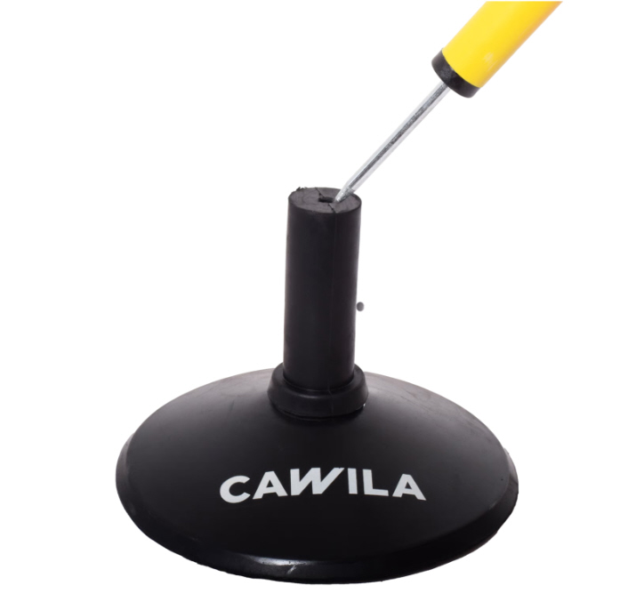 Cawila ACADEMY Slalom-Standfuß Schwarz