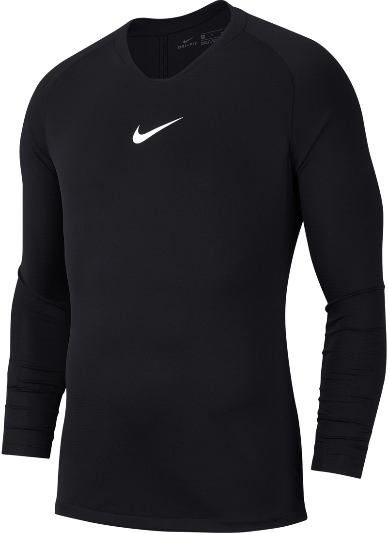 Nike Park First Layer Kinder Langarm Shirt schwarz-weiß