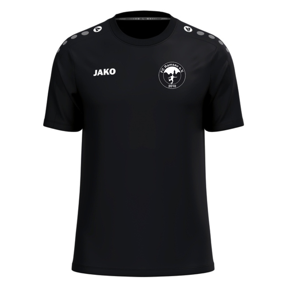 FC Ramsau T-Shirt One Cotton Kinder schwarz