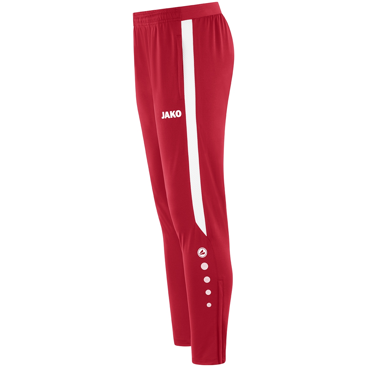 Jako Herren Trainingshose Power rot/weiß